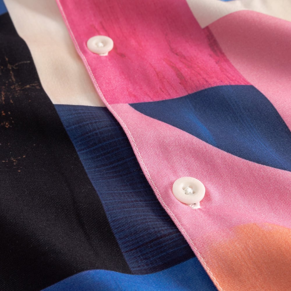 Shirt Marstrand Abstract Block Multi Color