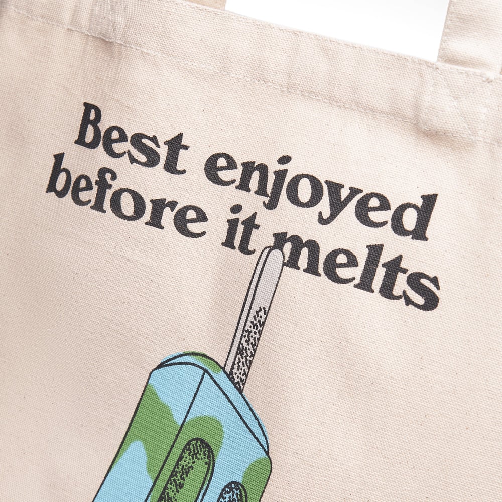 Tote Bag Torekov Enjoy before it melts Off-White