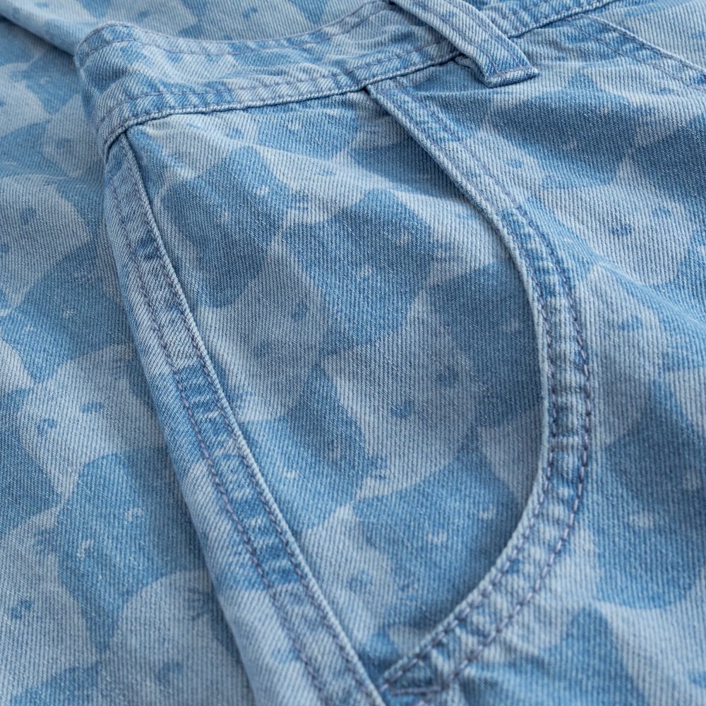 Workwear Pants Vara Denim Pepita Cats Light Blue