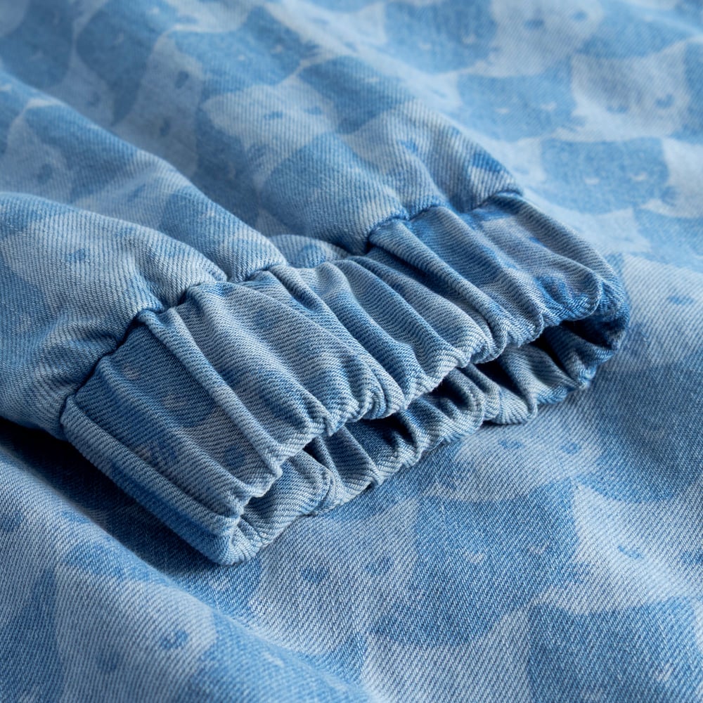 Jacket Sunna Denim Pepita Cats Light Blue