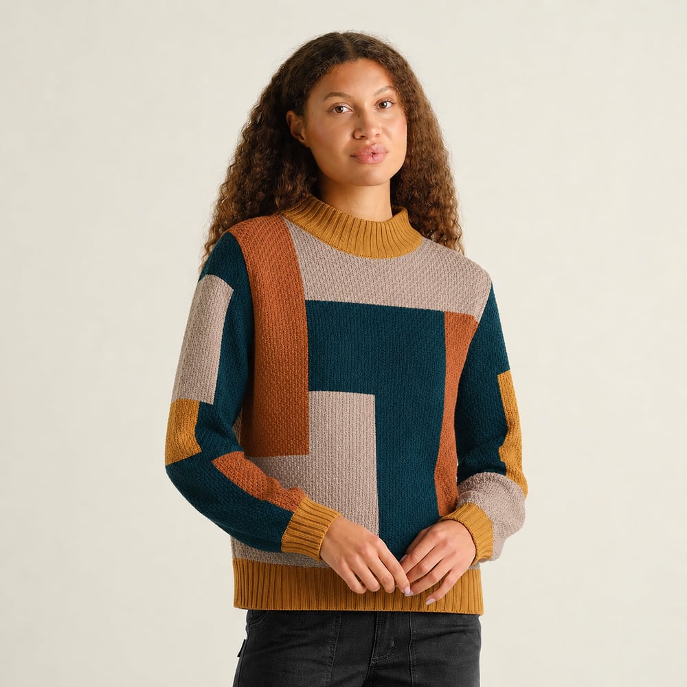 Sweater Gotland Blocks Multi Color