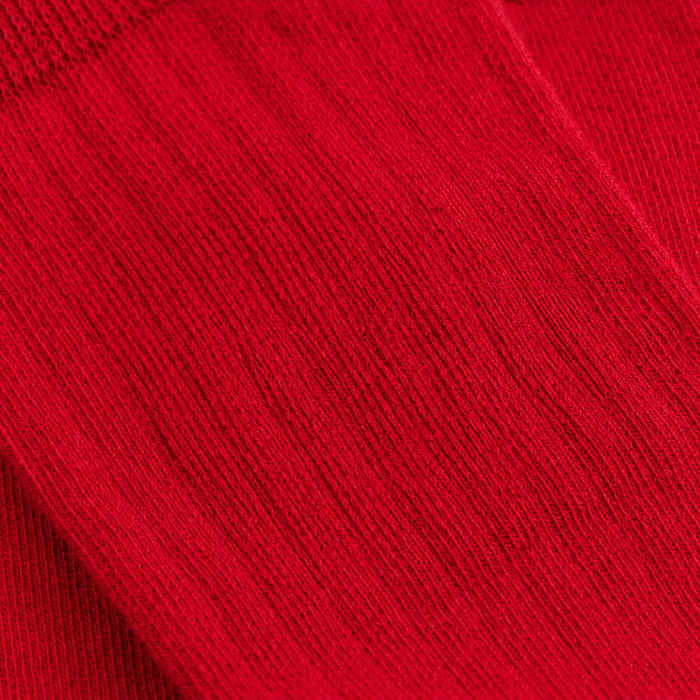 Rib Socks Knivsta Solid True Red