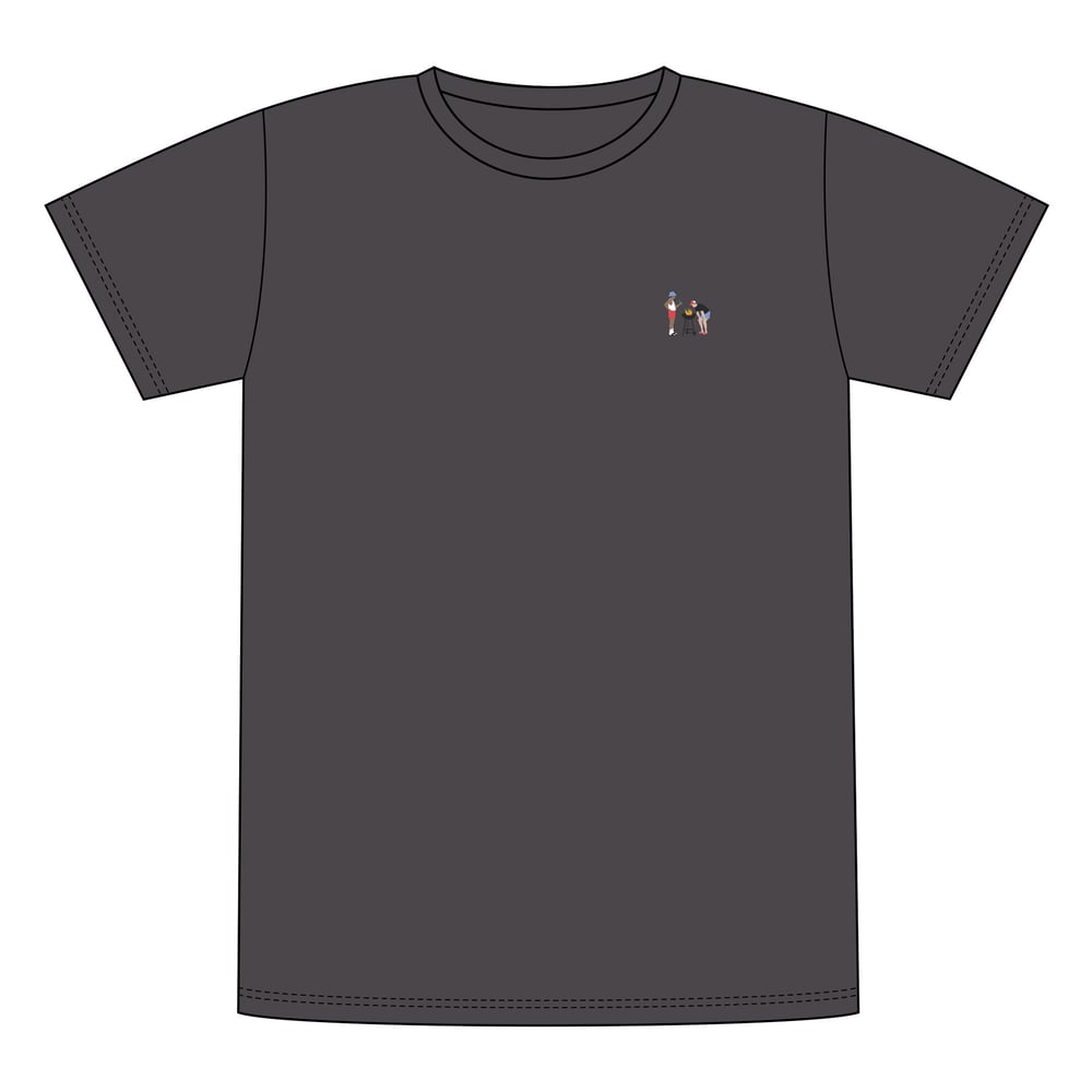 T-shirt Stockholm BBQ Charcoal