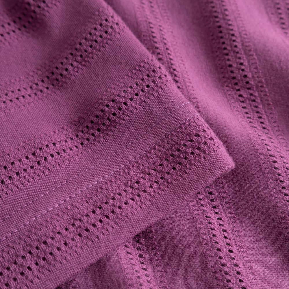 T-shirt Vadstena Lace Amethyst Purple