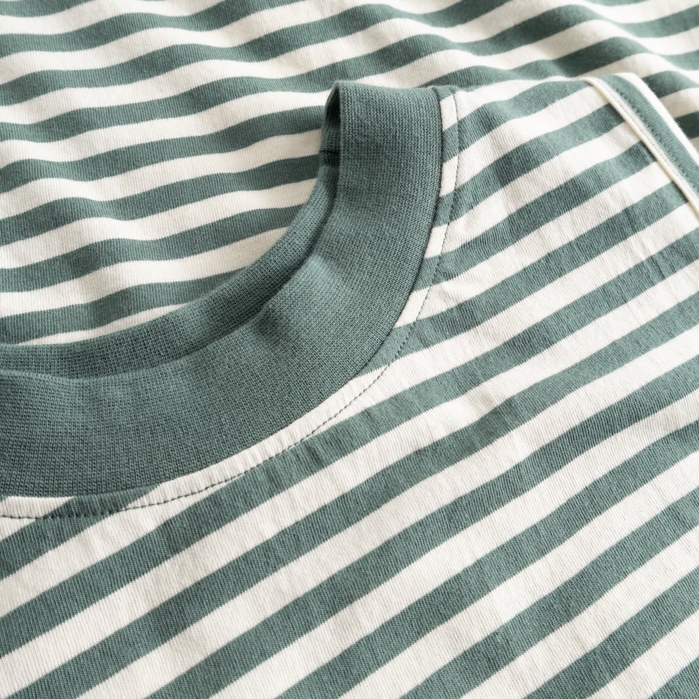 Top Namsos Stripes Green/Off-White