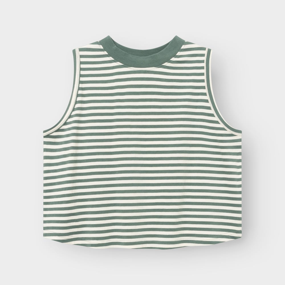 Top Namsos Stripes Green/Off-White