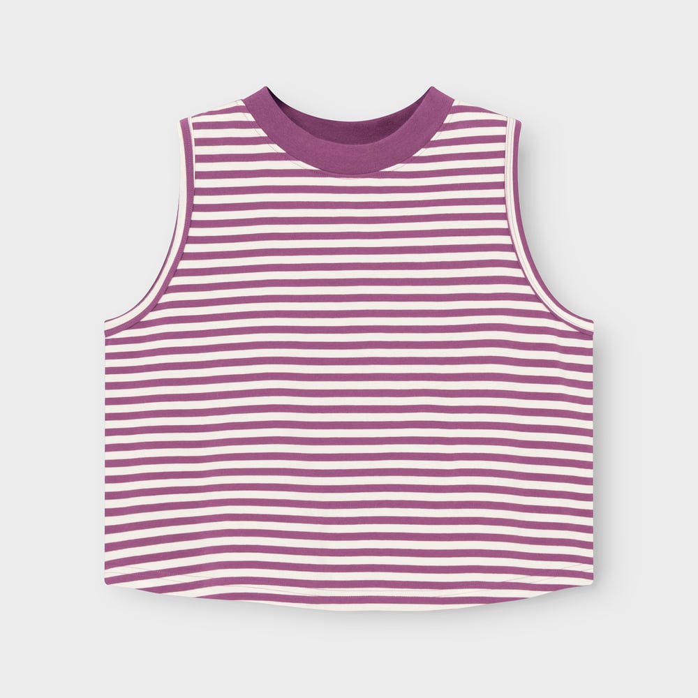 Top Namsos Stripes Purple/Off-White