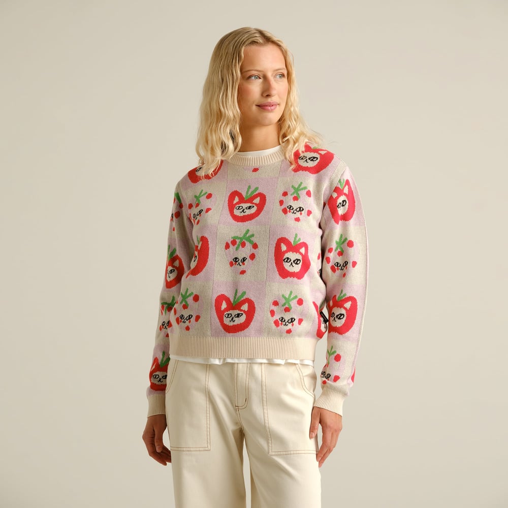 Sweater Arendal Fruit Cat Bingo
