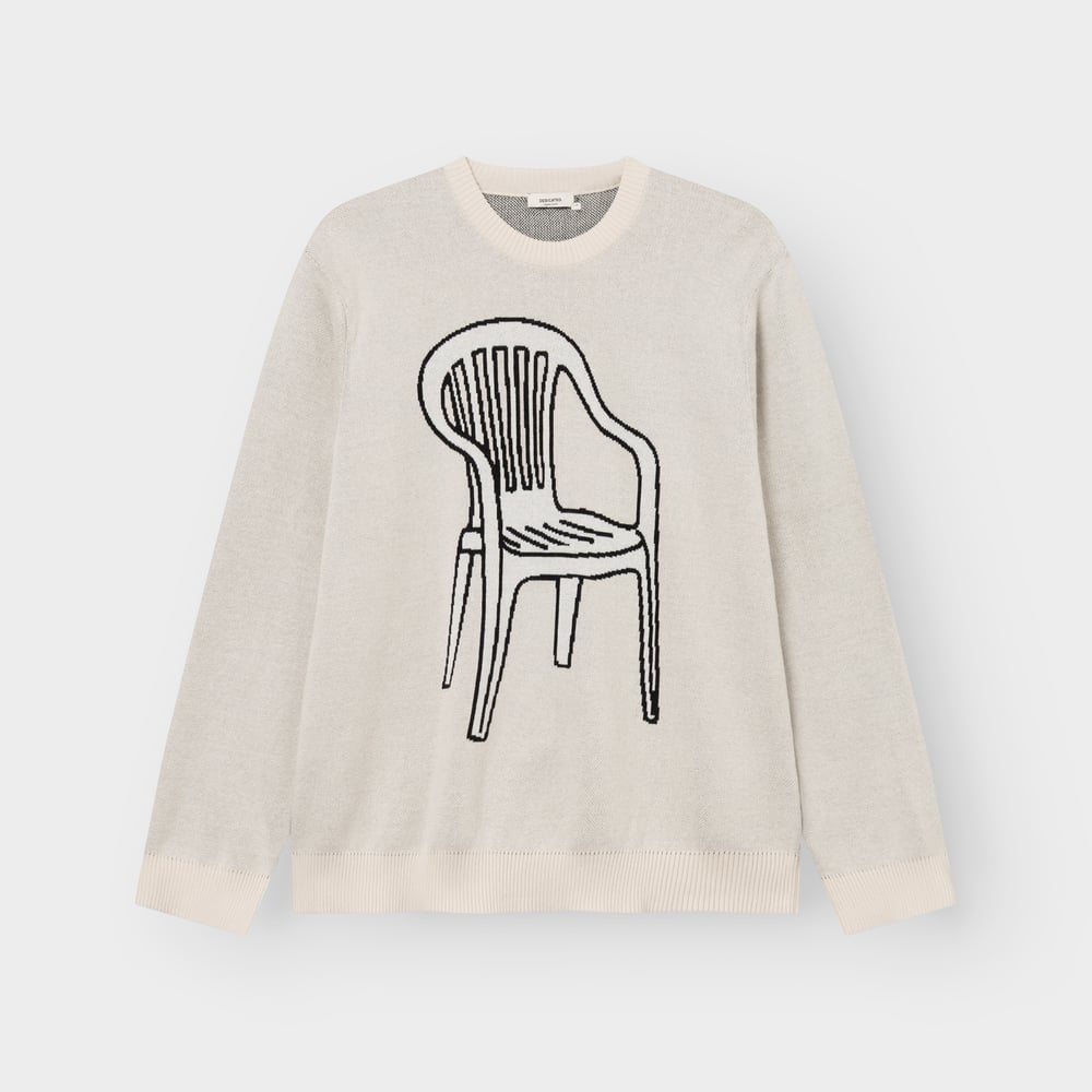 Sweater Mora Plastic Chair Off-White