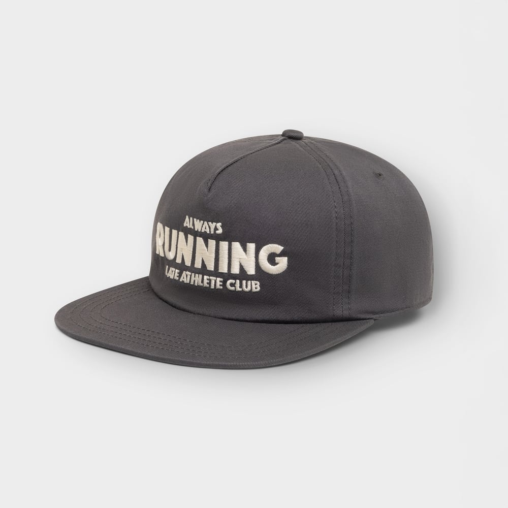Cap Globen Running Late Dark Grey