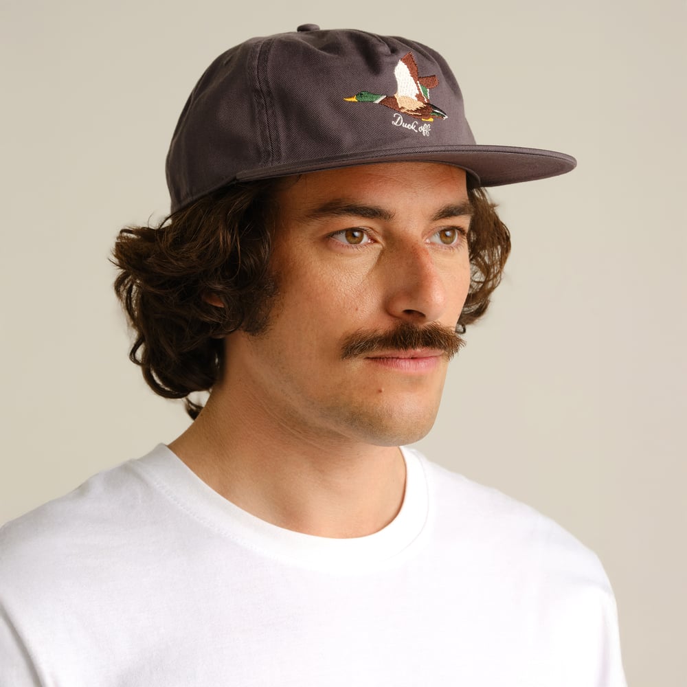 Cap Globen Duck Off Dark Grey