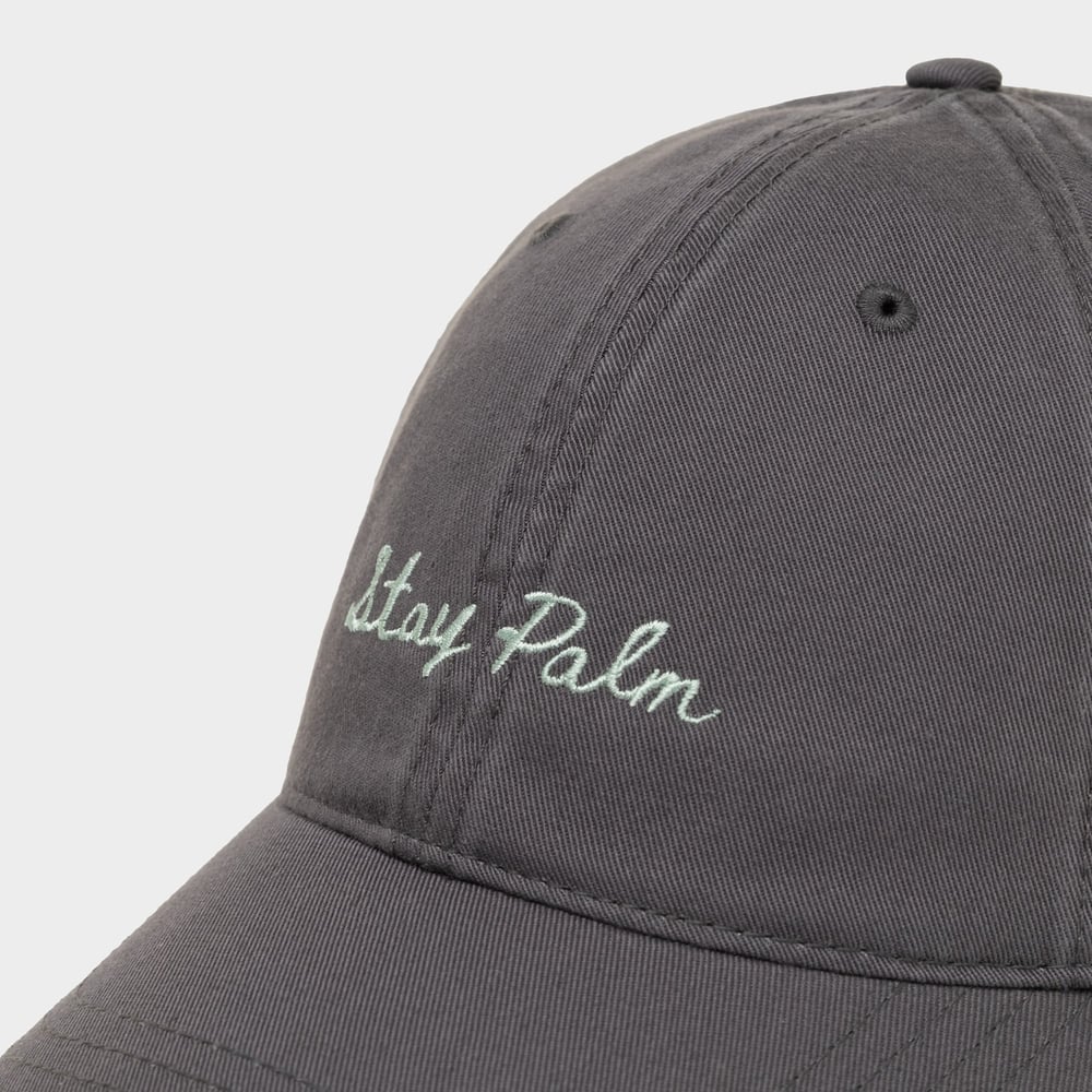Soft Cap Slussen Stay Palm Dark Grey