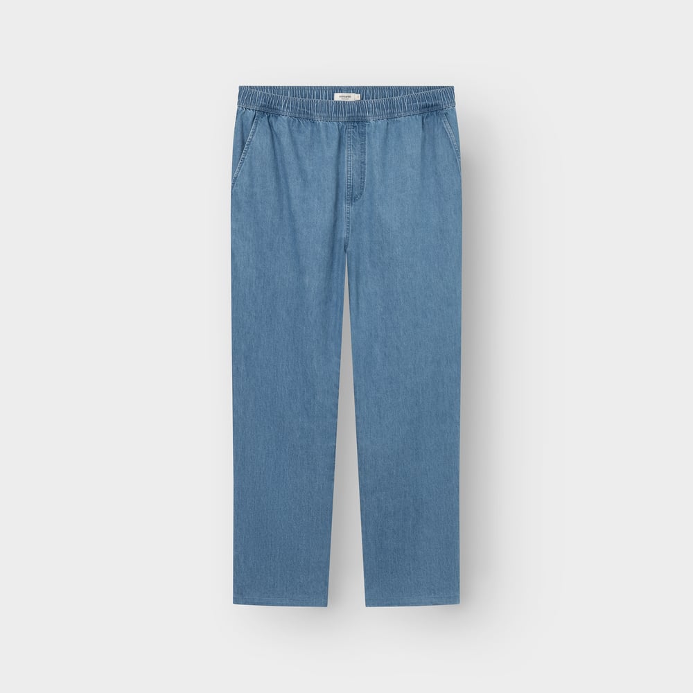 Pants Borrby Denim Light Blue