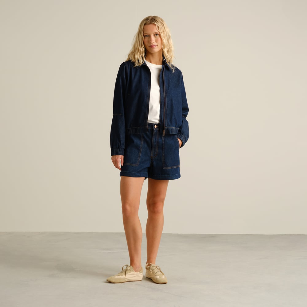 Jacket Sunna Denim Paint My Horse Dark Blue