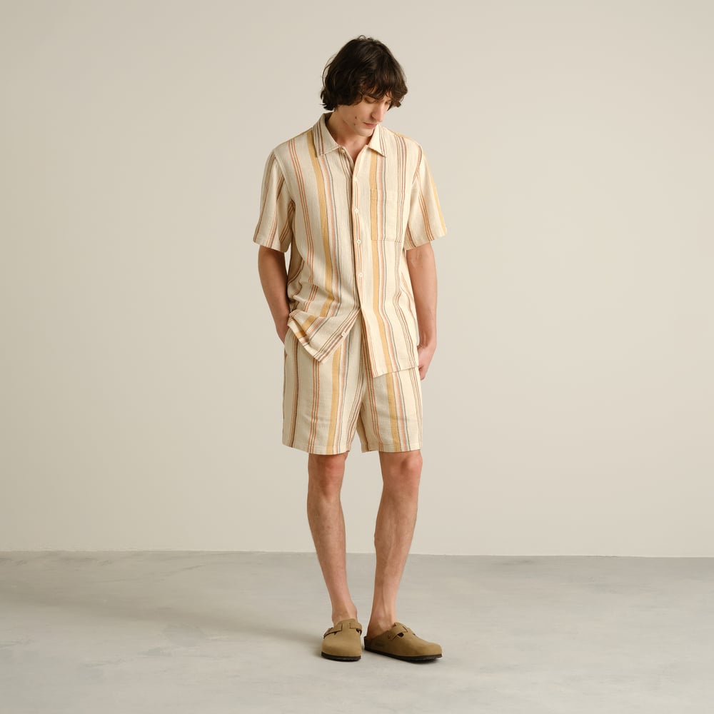 Shorts Sibbarp Stripe Off-White