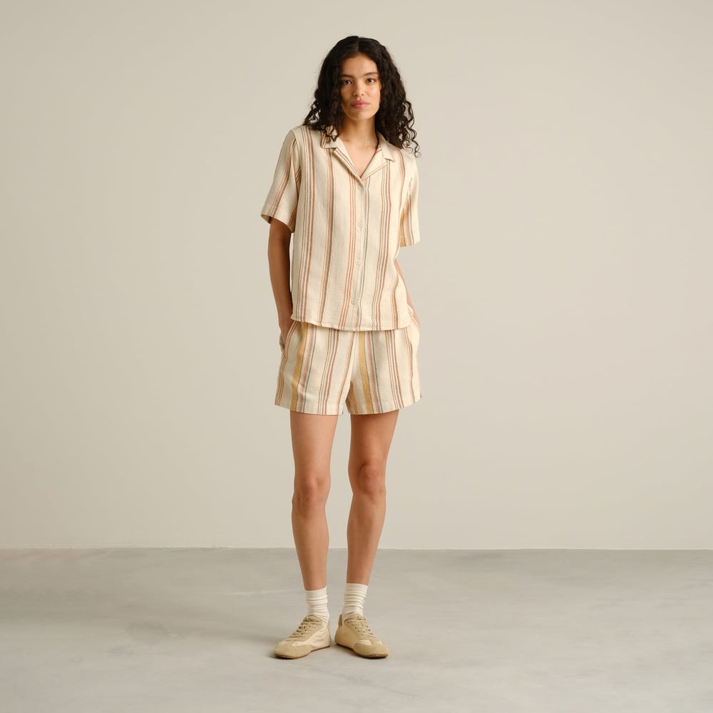 Shorts Aspudden Stripe Off-White