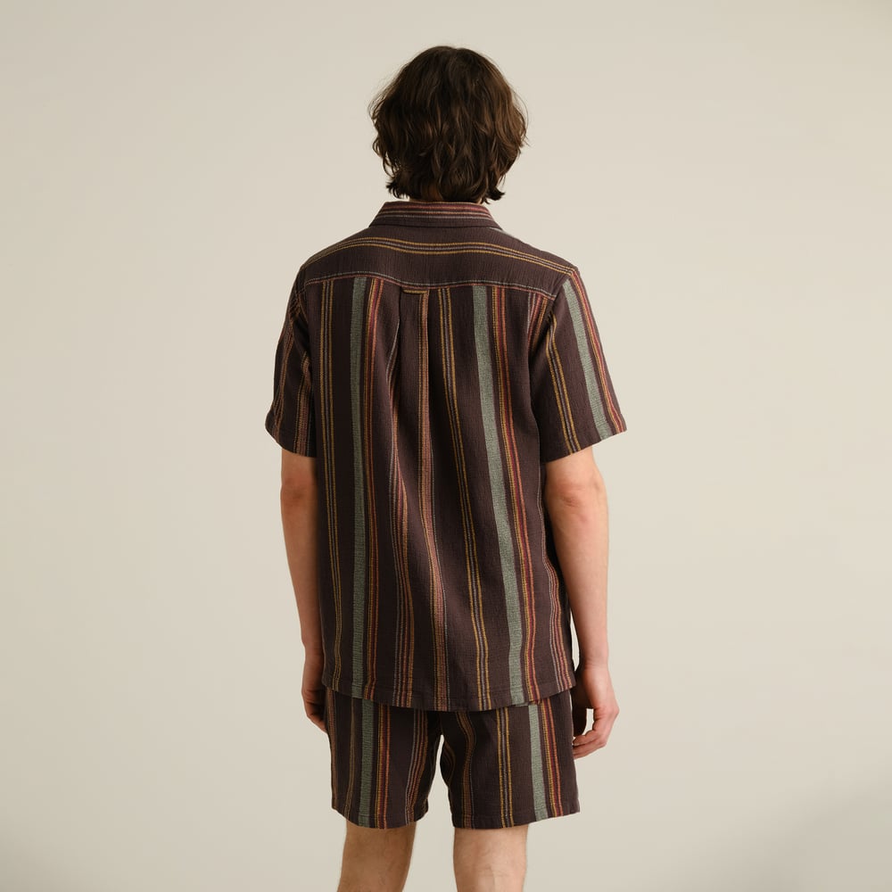 Shirt Brantevik Stripe Phantom Black