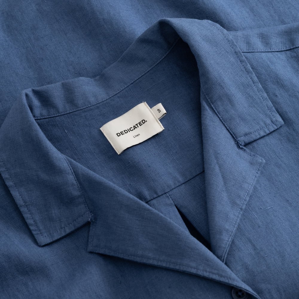 Shirt Torup Linen True Blue