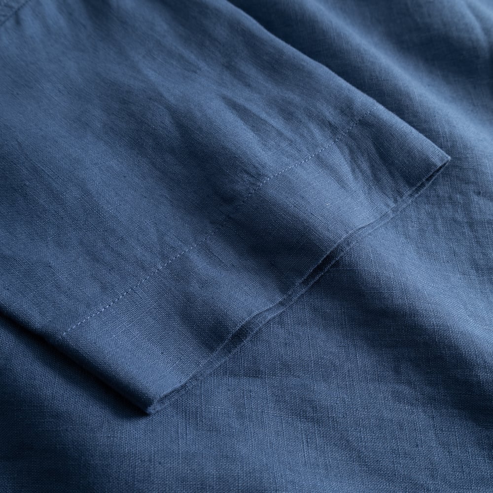 Shirt Dress Ripa Linen True Blue