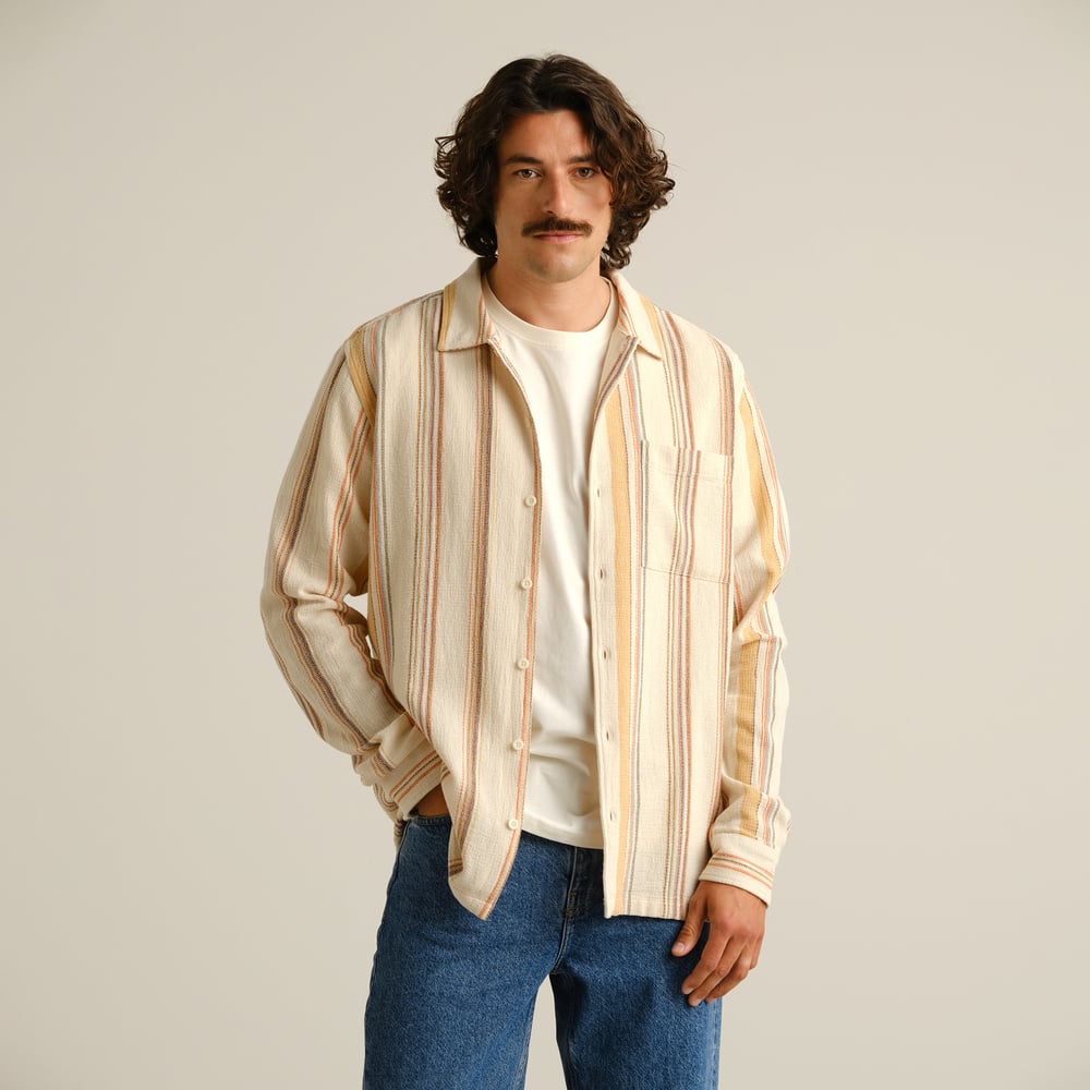Shirt Edsta Stripe Off-White