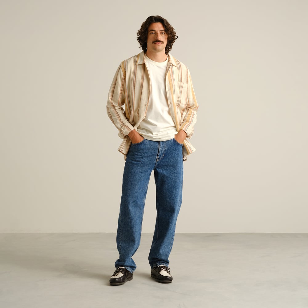Shirt Edsta Stripe Off-White