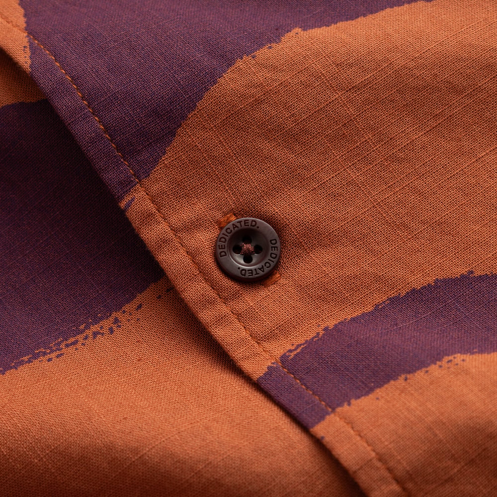 Shirt Brantevik Abstract Coral Fig Red