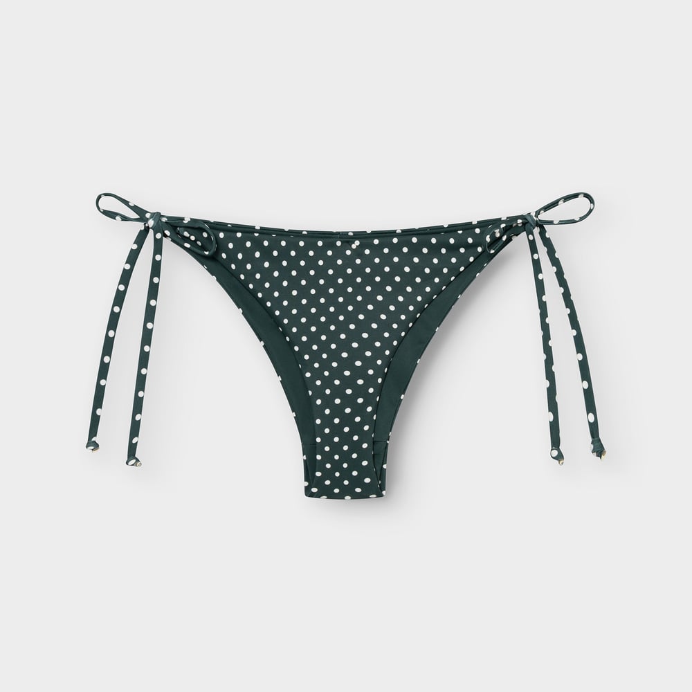 Bikini Bottom Gopa Polkadots Dark Green