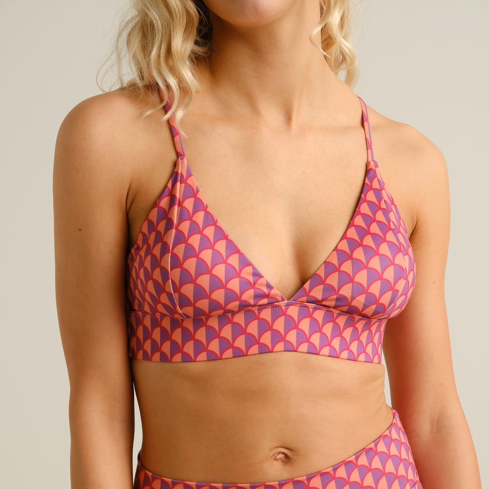 Bikini Top Alva Geo Shell