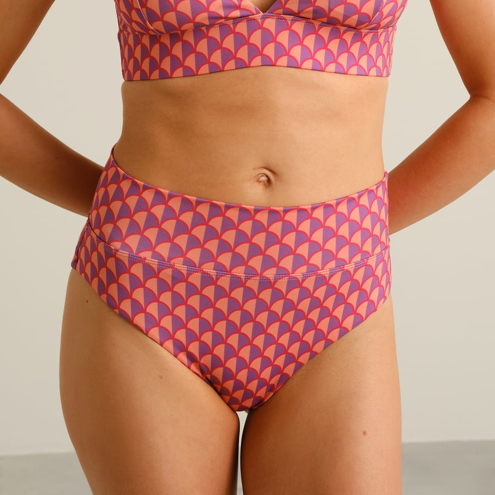 Bikini Pants Slite Geo Shell