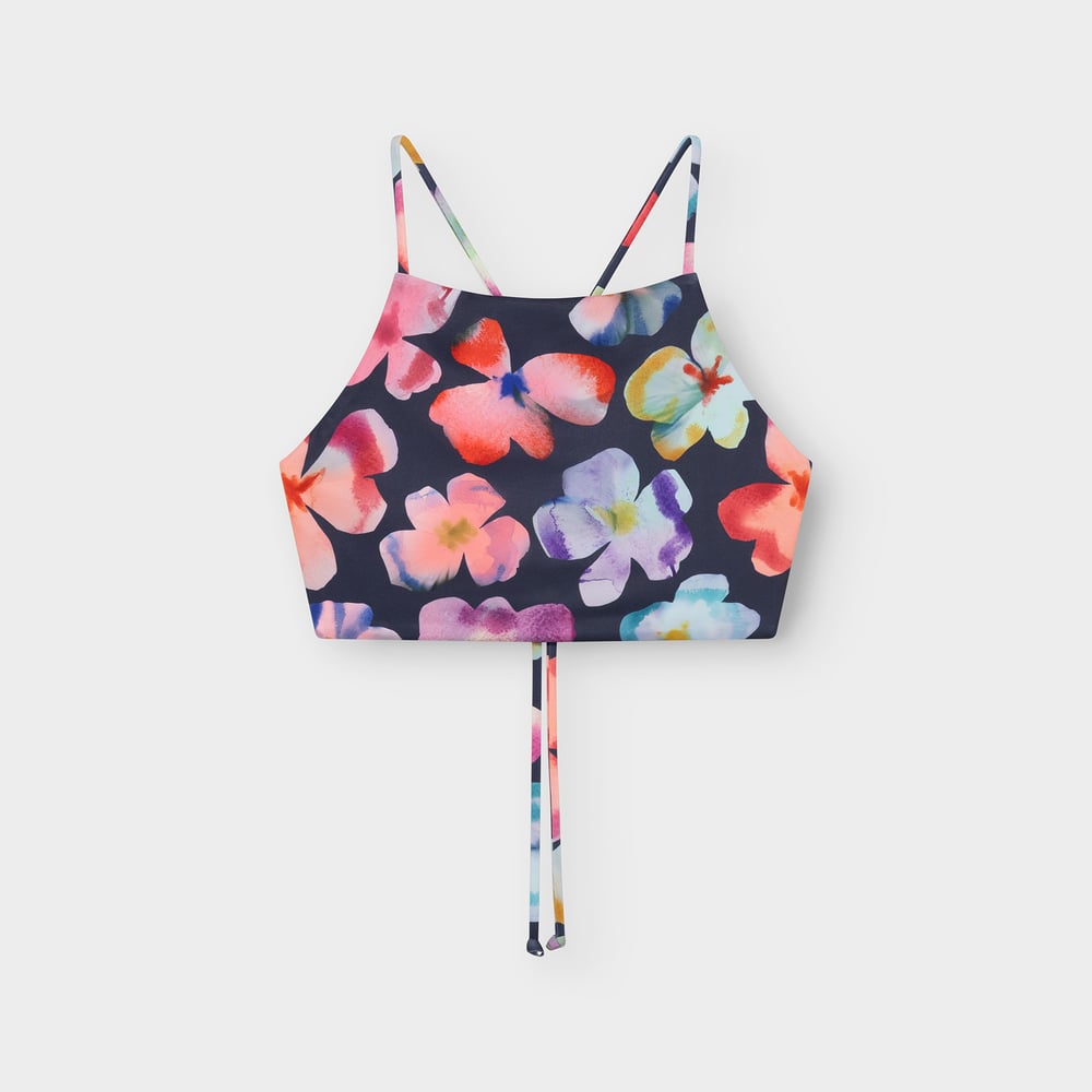 Bikini Top Orust Cut Flower Black