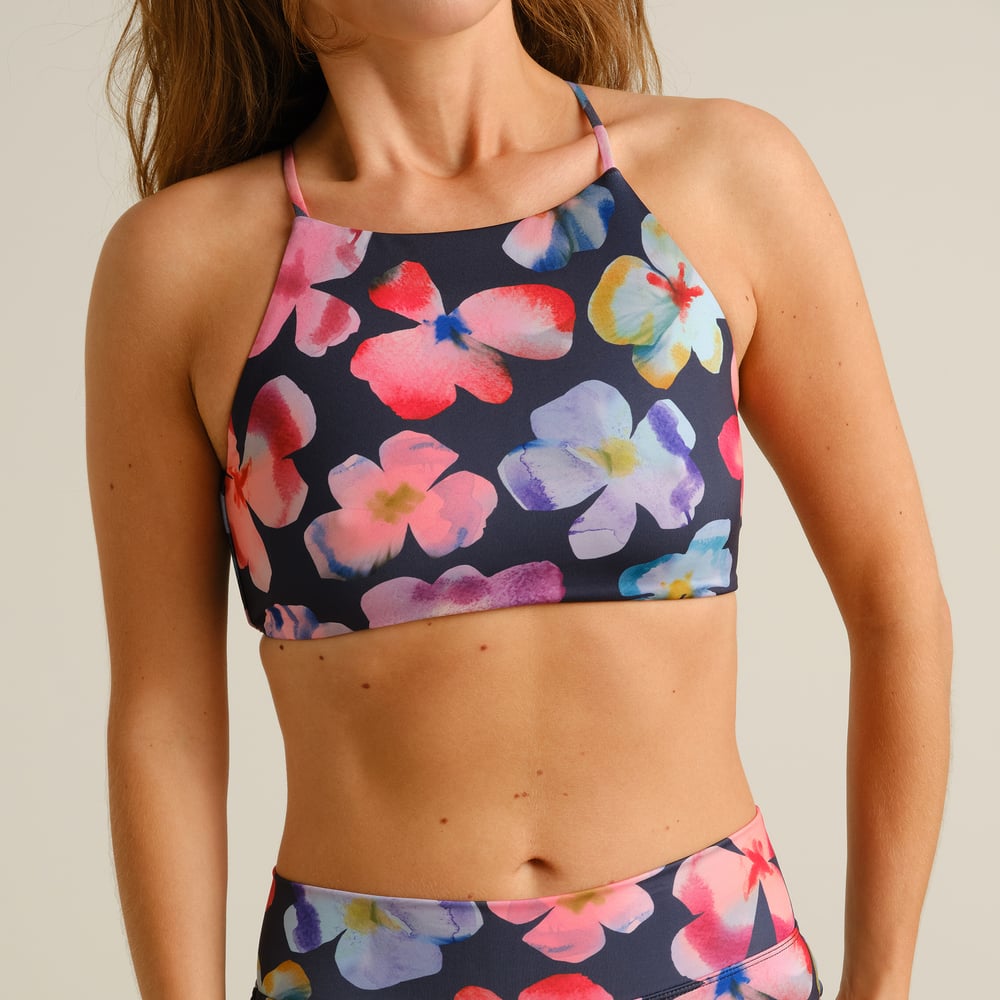 Bikini Top Orust Cut Flower Black