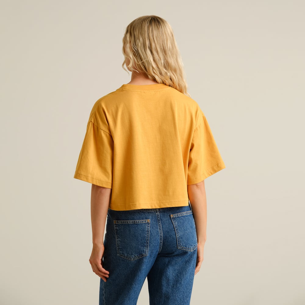 T-shirt Ljusdal Amber Yellow