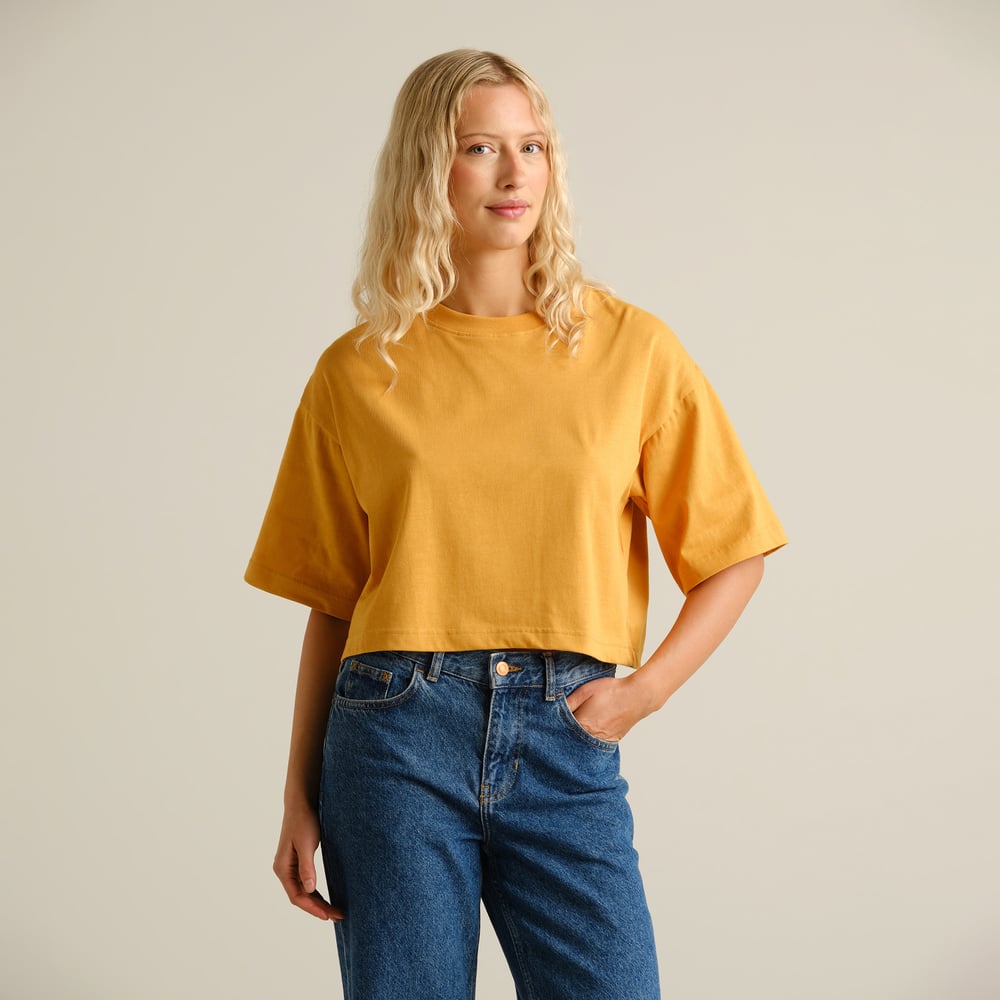 T-shirt Ljusdal Amber Yellow