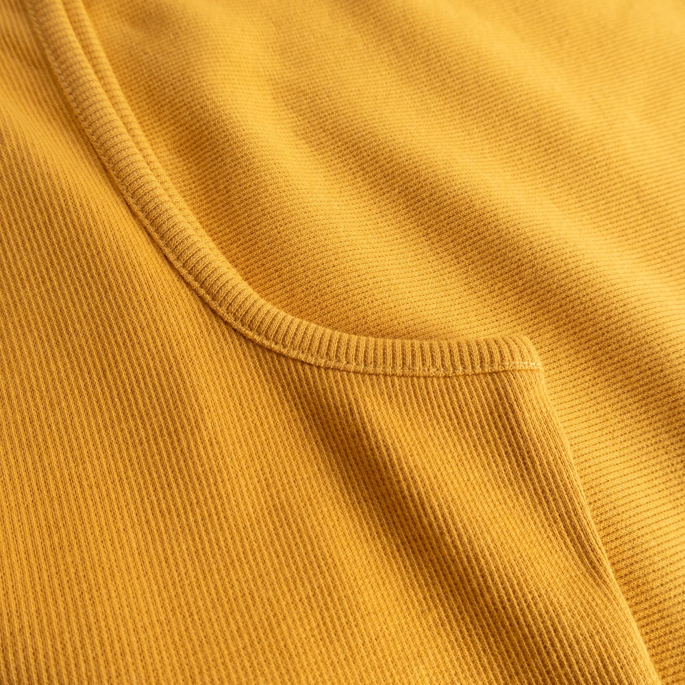 Rib Top Valdermarsvik Amber Yellow