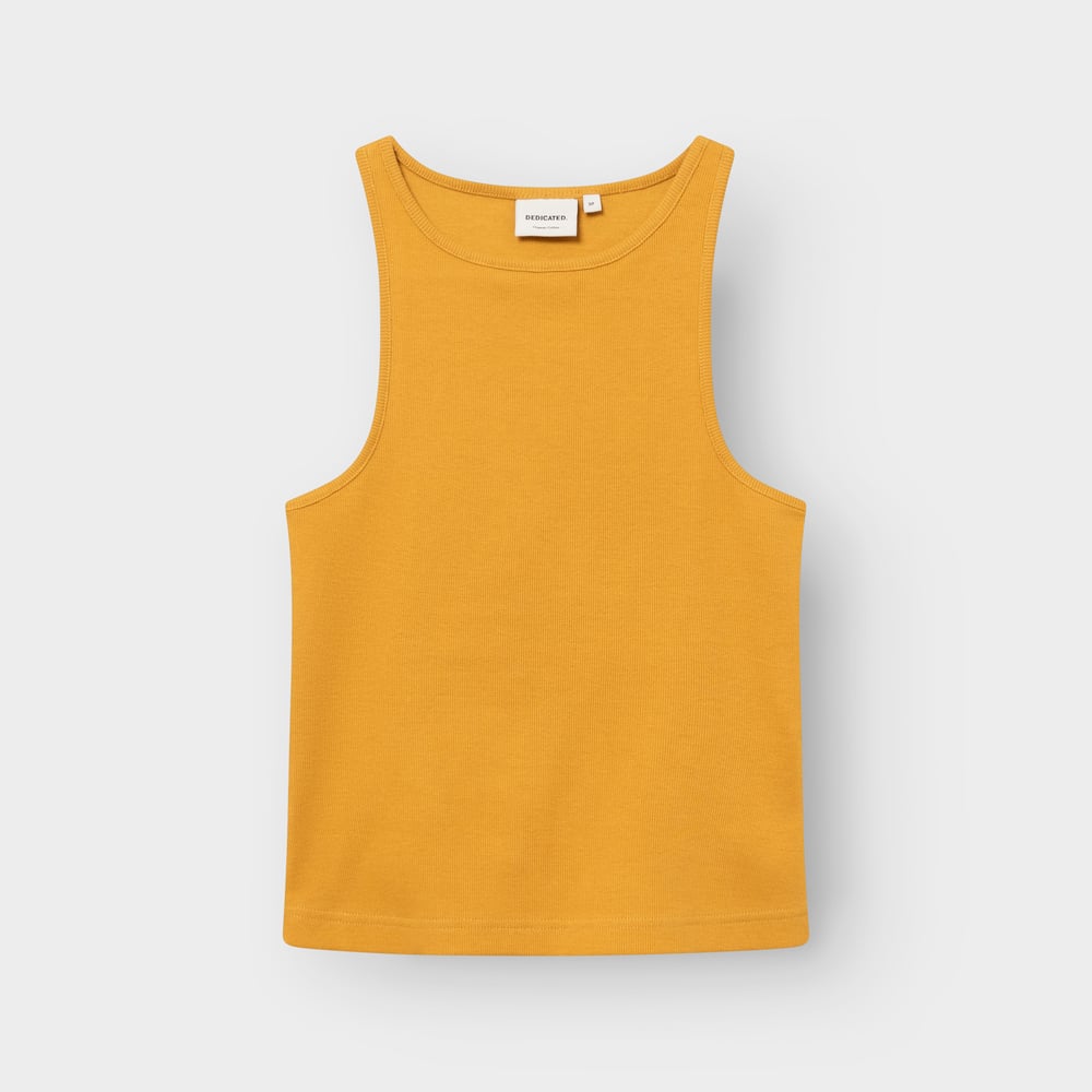 Rib Top Valdermarsvik Amber Yellow