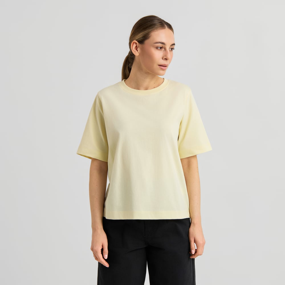 T-shirt Vadstena Base Transparent Yellow