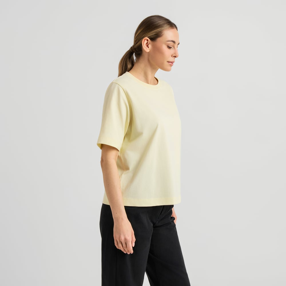 T-shirt Vadstena Base Transparent Yellow