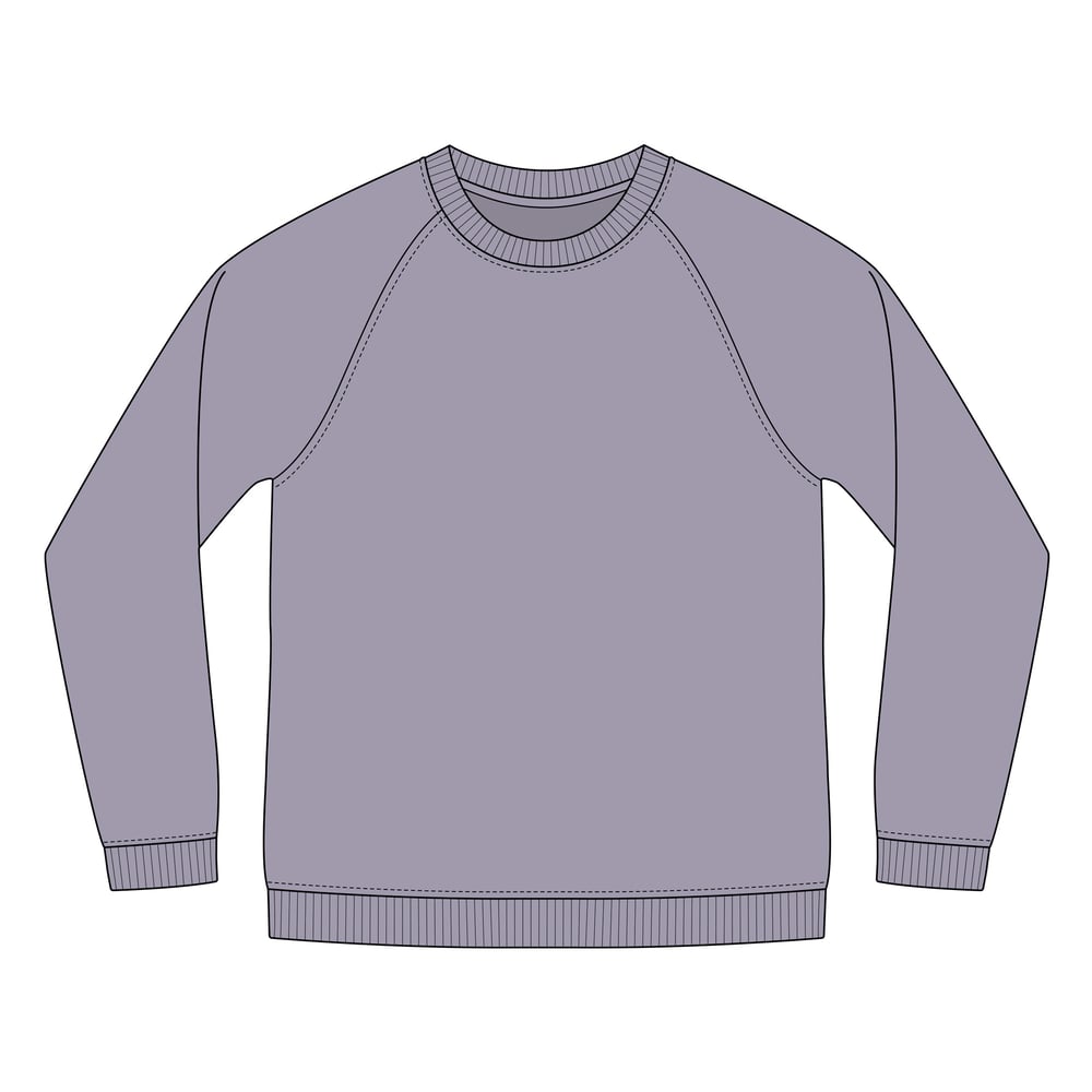 Sweatshirt Ystad Base Aura Purple