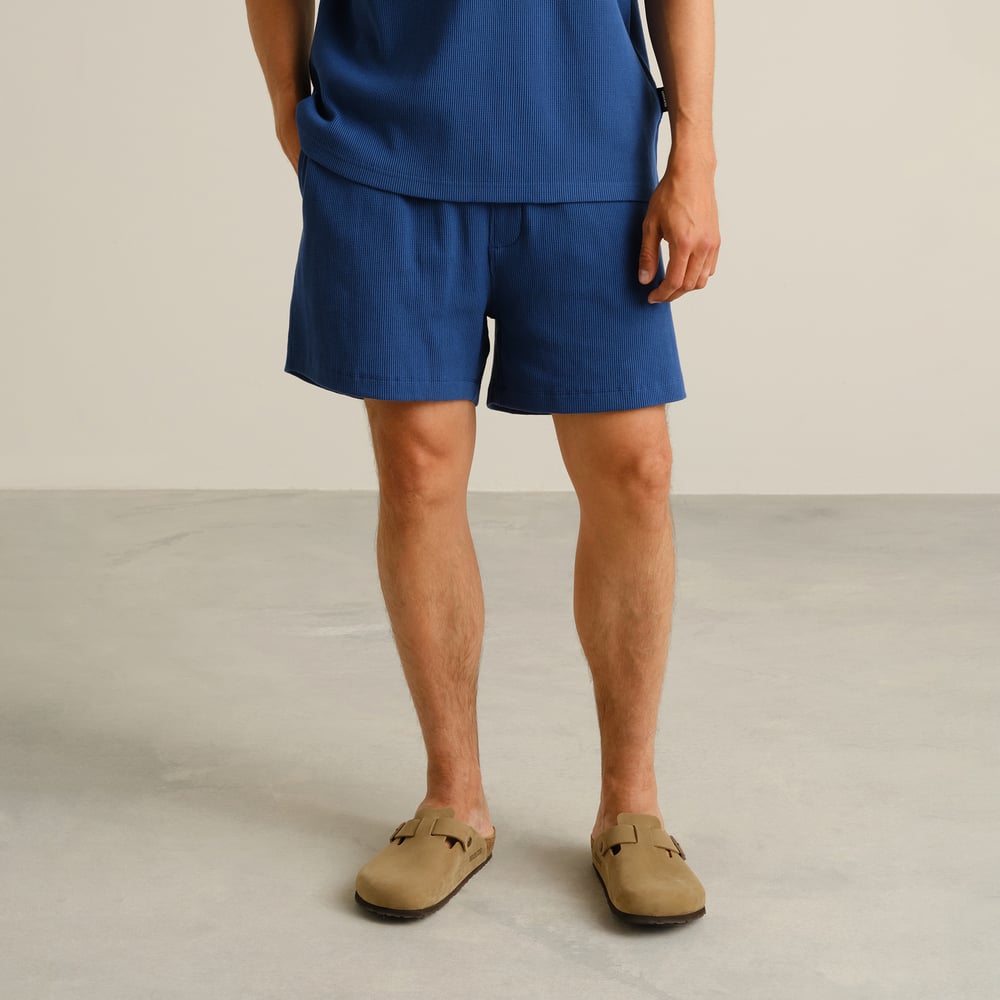 Shorts Essingen Waffle True Blue