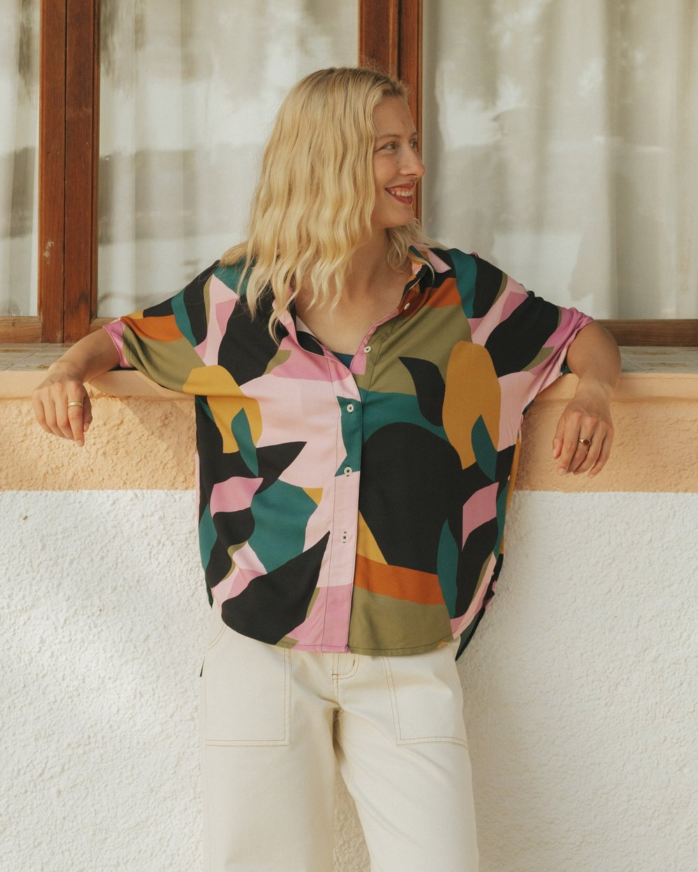 Shirt Alsvik Abstract Fruit