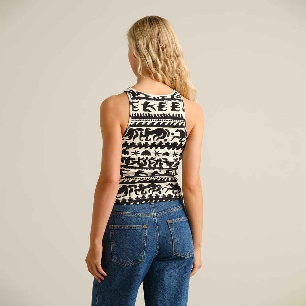 Rib Top Valdermarsvik Beach Gallop Egg White