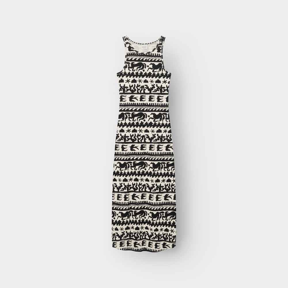 Rib Dress Motala Beach Gallop Egg White