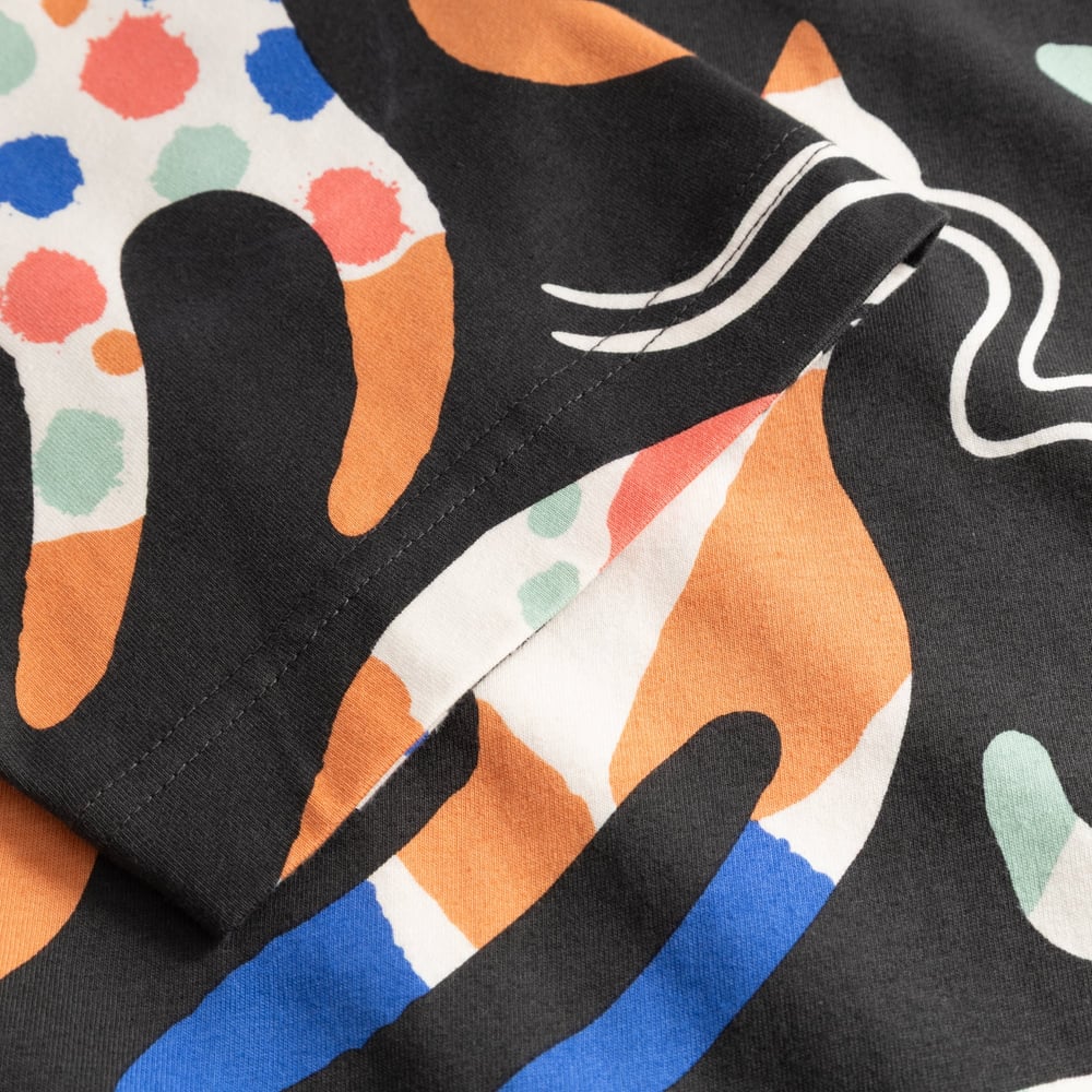 T-shirt Vadstena Magic Cats Multi Color