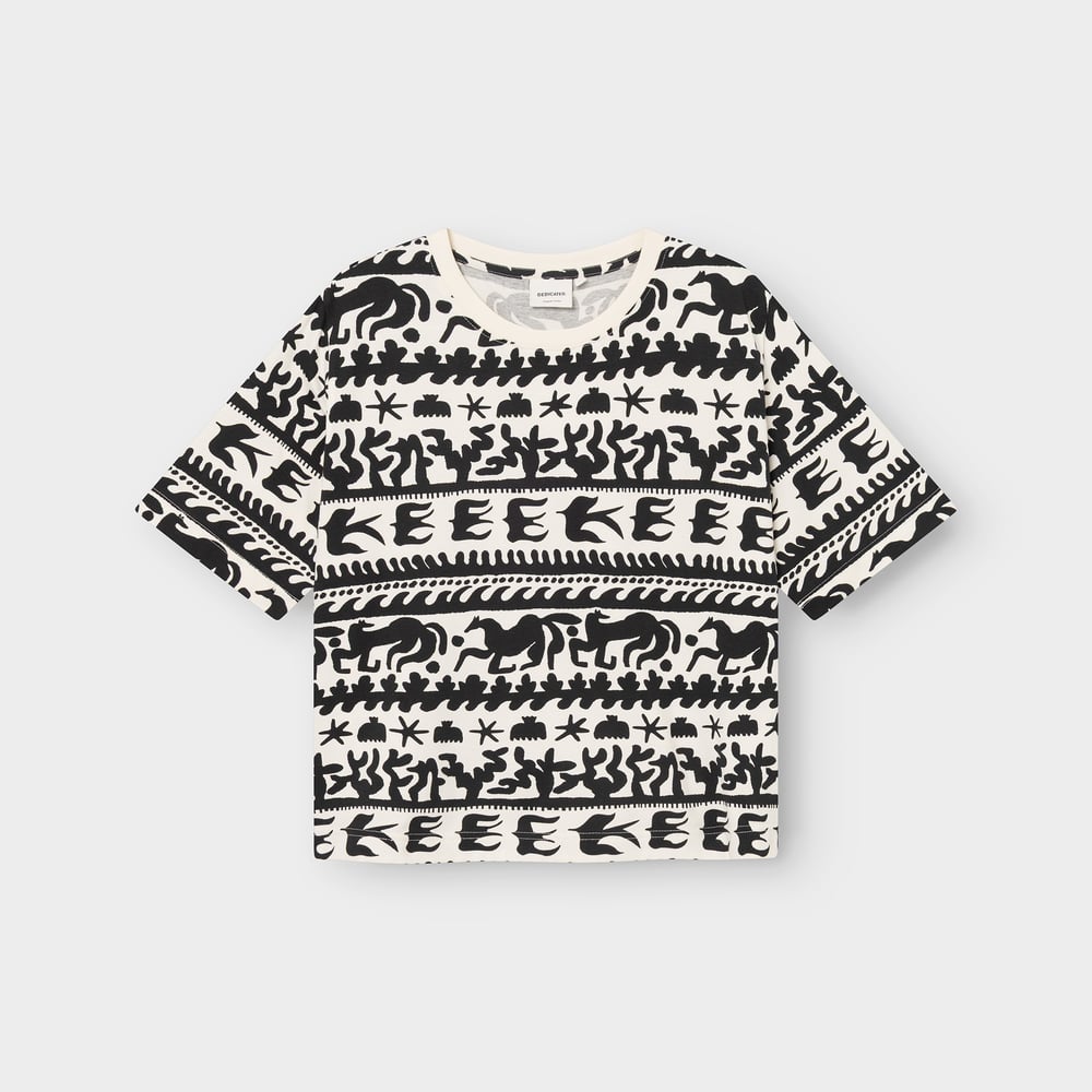 T-shirt Vadstena Beach Gallop Egg White