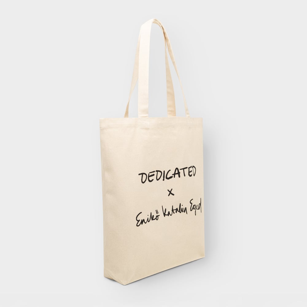 Tote Bag Torekov Cowboy Cat Off-White