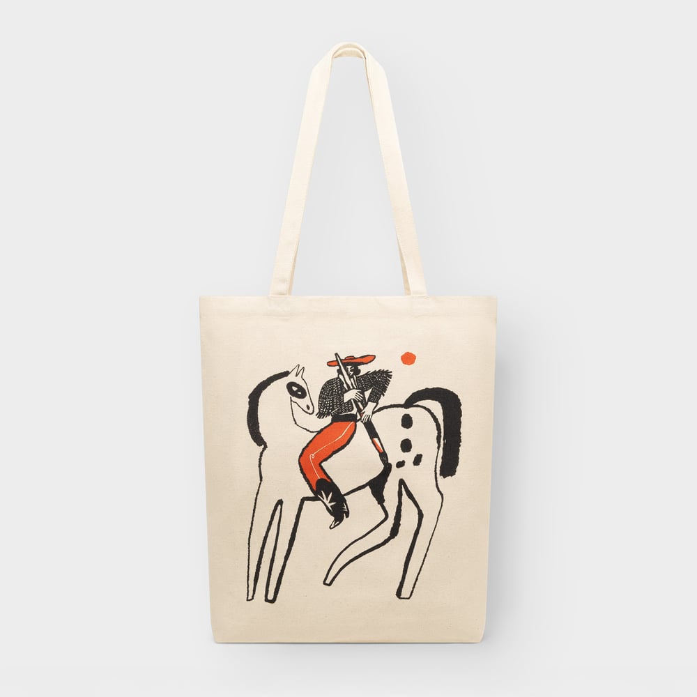 Tote Bag Torekov Paint My Horse Off-White