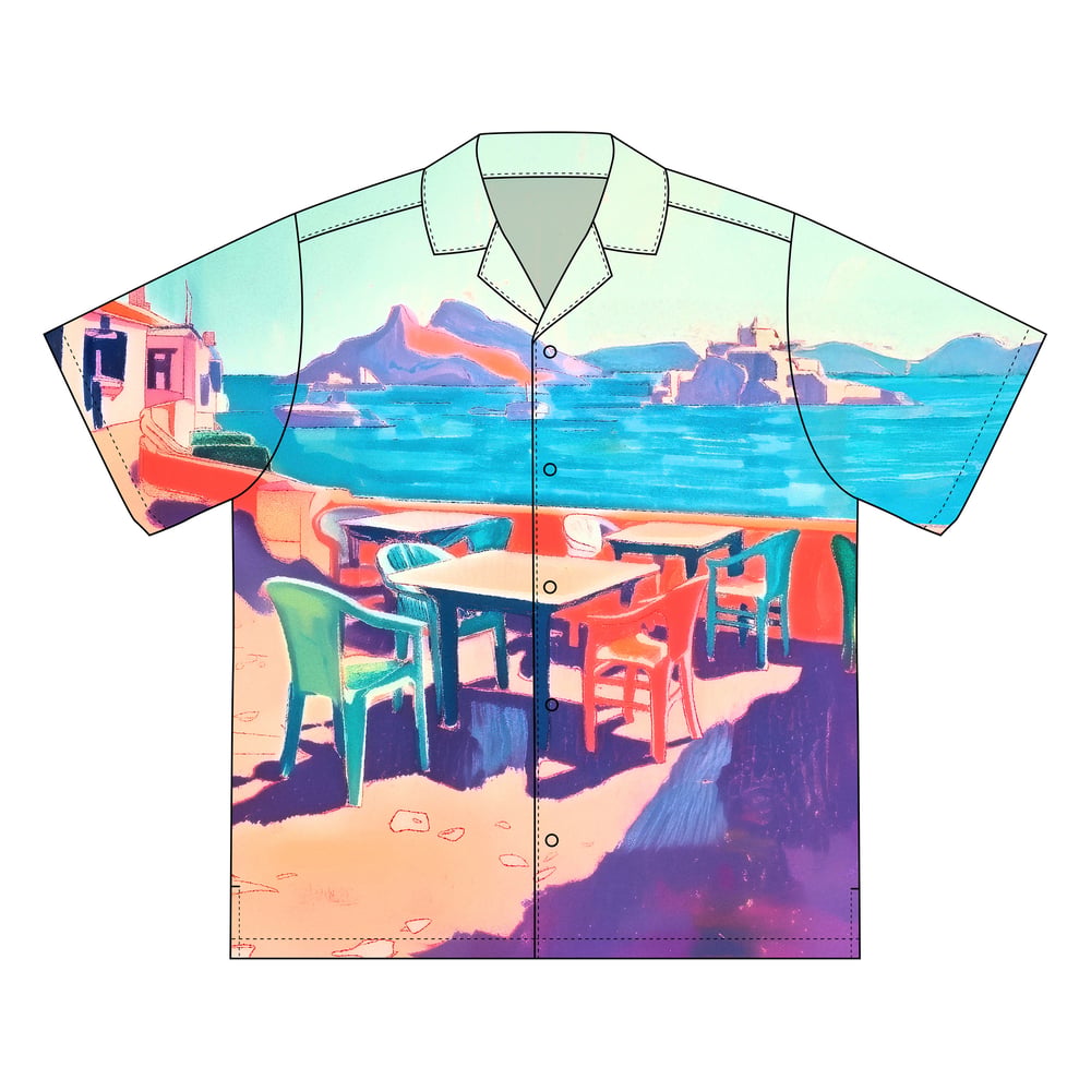 Shirt Marstrand Table By the Sea
