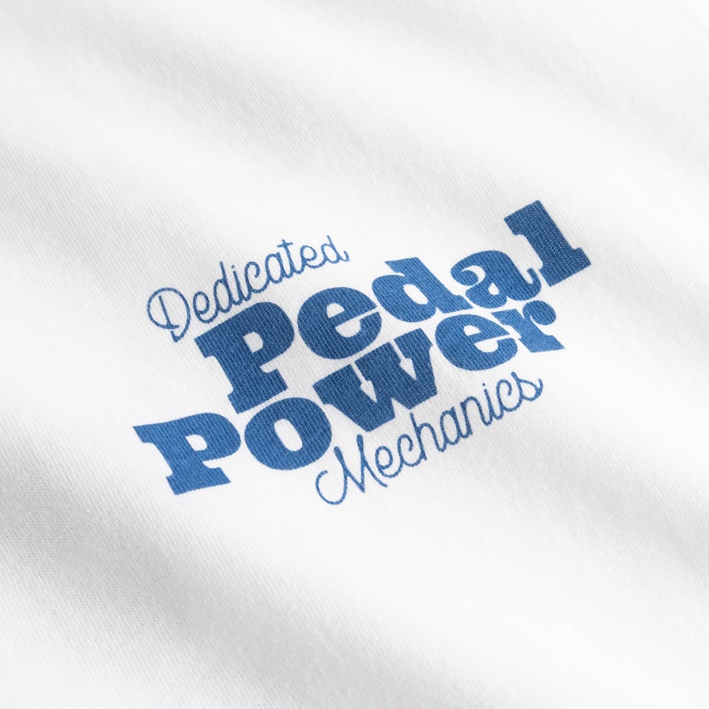 T-shirt Stockholm Pedal Power White