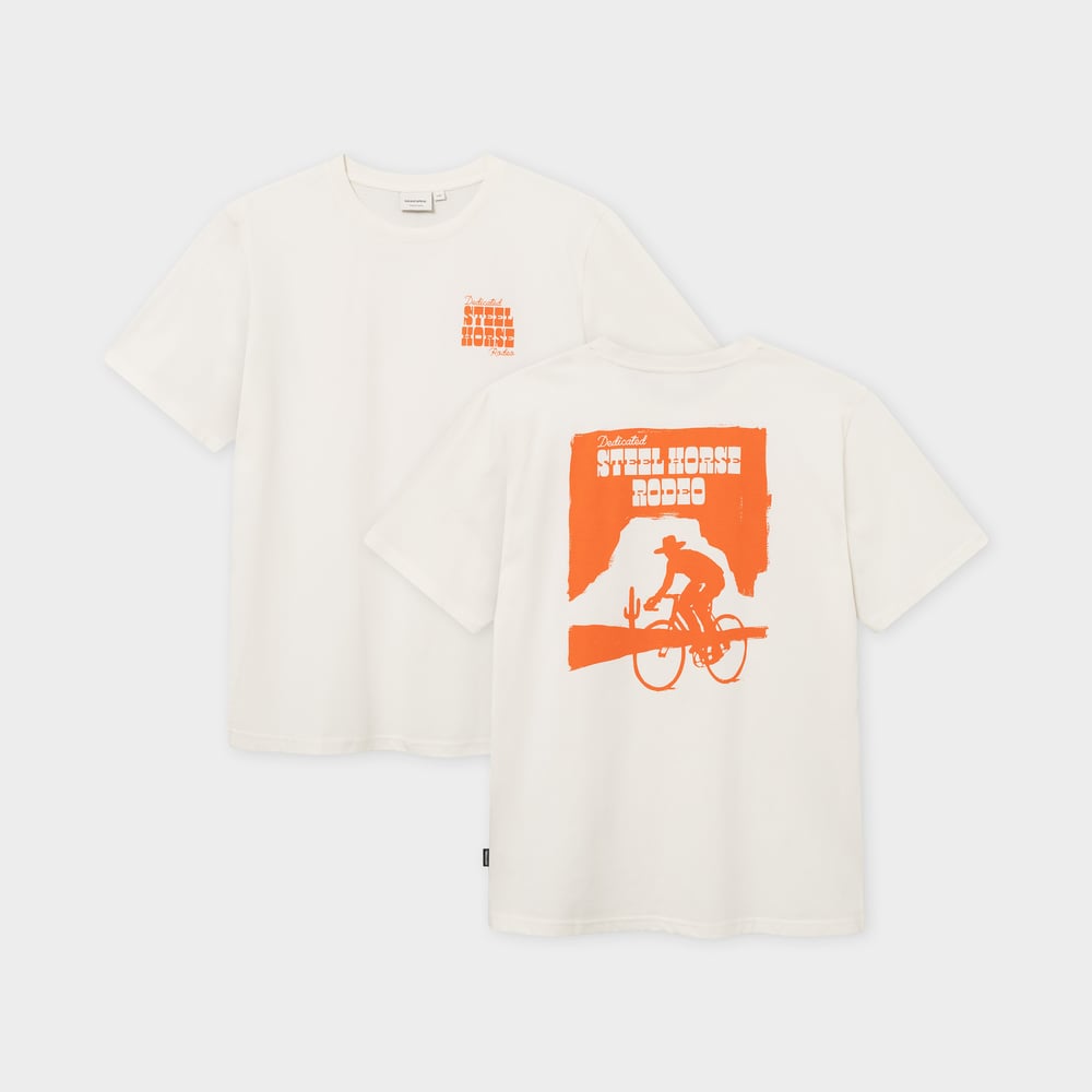 T-shirt Stockholm Steel Horse Off-White