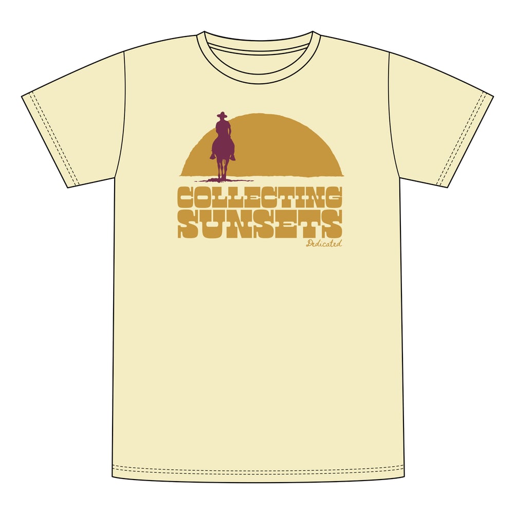 T-shirt Stockholm Collecting Sunsets Transparent Yellow